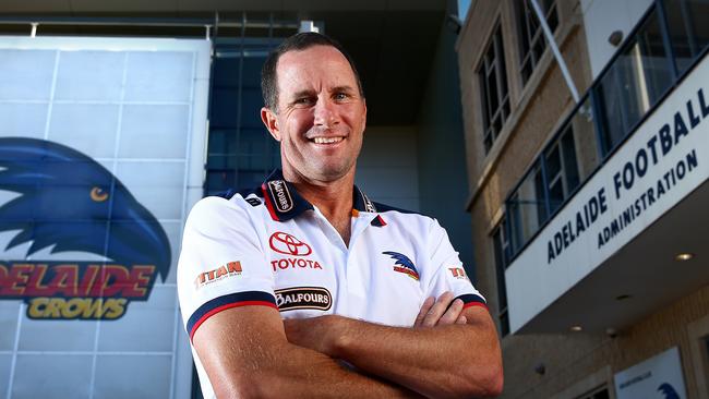 AFL - Crows coach Don Pyke at the Adelaide Football Club Headquarters at West Lakes. Photo Sarah Reed.