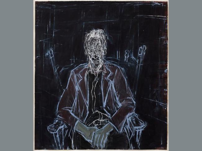 Head of BF no 2 by David Fairbairn depicts head of cardiothoracic surgery at Liverpool Hospital in South Western Sydney Professor Bruce French. Picture: David Fairbairn, Archibald 2025, Photo: Art Gallery of New South Wales, Jenni Carter