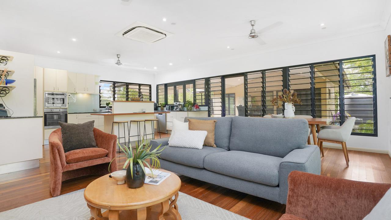 The home is light, bright and open. Picture: Supplied