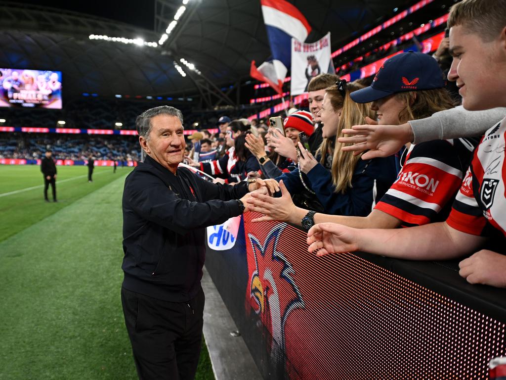 Roosters chairman Nick Politis has warned the NRL against a player draft. Picture: NRL Imagery