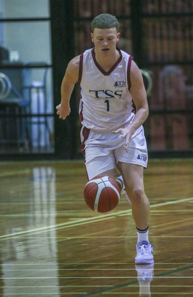 GPS basketball The Southport School v Brisbane State High School at TSS. Picture: Glenn Campbell