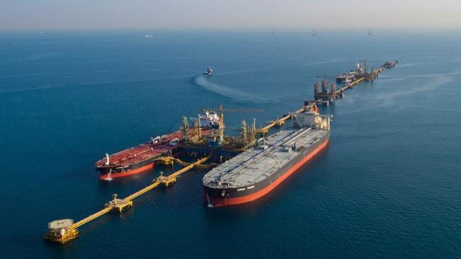 An Aramco oil facility in Saudi Arabia. Picture: Getty Images