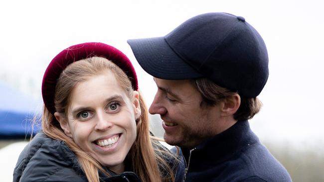 Princess Beatrice and her husband Edoardo Mapelli Mozzi are clearly going all right. Picture: Debbie Hare/Buckingham Palace via Getty Images