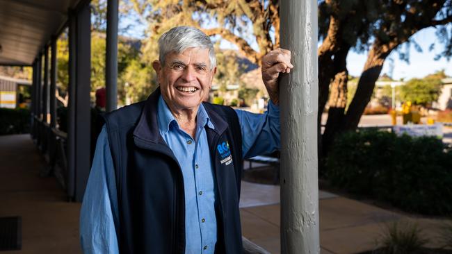 Brendan Heenan has been awarded a Member of the Order of Australia for significant service to the tourism industry in Central Australia. Picture: EMMA MURRAY