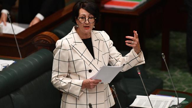 Attorney-General Vickie Chapman says the 40 per cent reduction for criminals pleading guilty early was far too lenient. Picture: AAP / David Mariuz