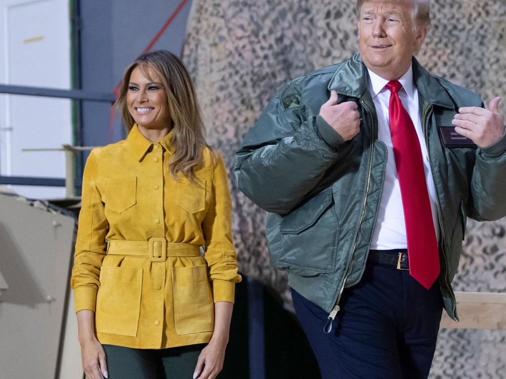 Contrary to reports, Sims claims, Melania Trump was ‘in it all the way’ with her husband. Picture: Saul Loeb/AFP 