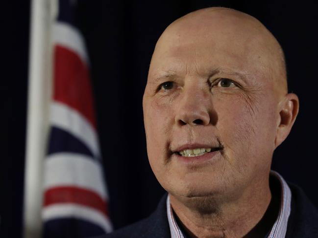 Peter Dutton has been described as an extremist by Premier Mark McGowan. Picture: Zak Simmonds