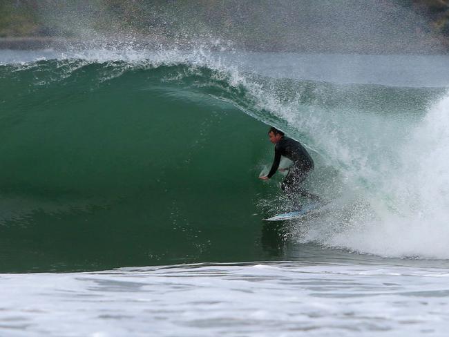 Free surfer Jy Johannesen. Picture: PATRICK GEE