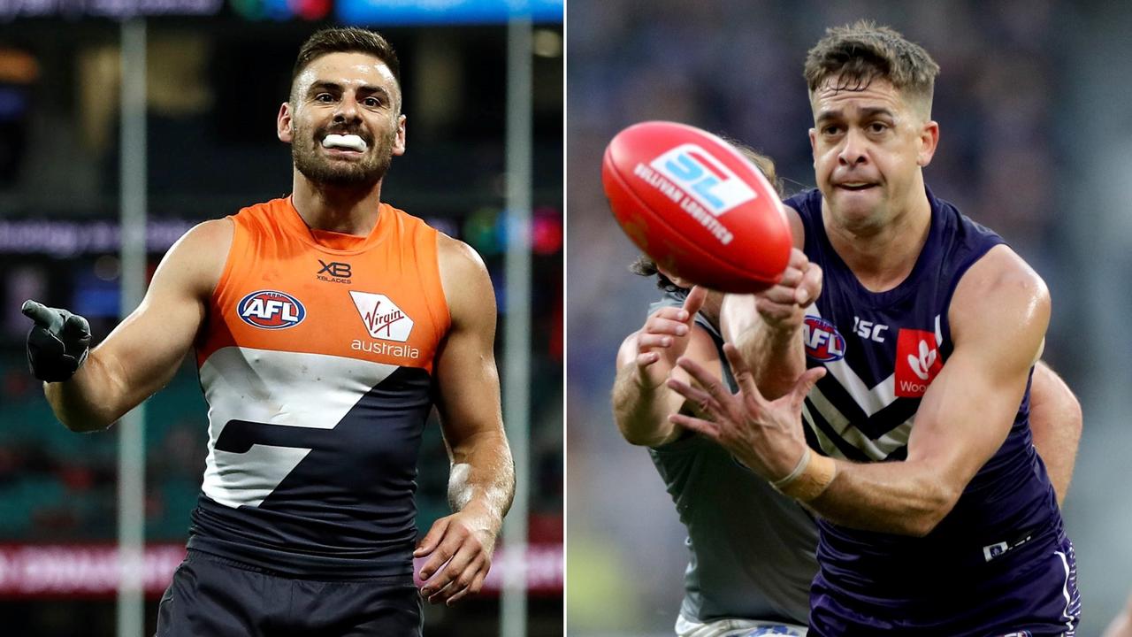 Stephen Coniglio and Stephen Hill feature in AFL Trade Whispers.