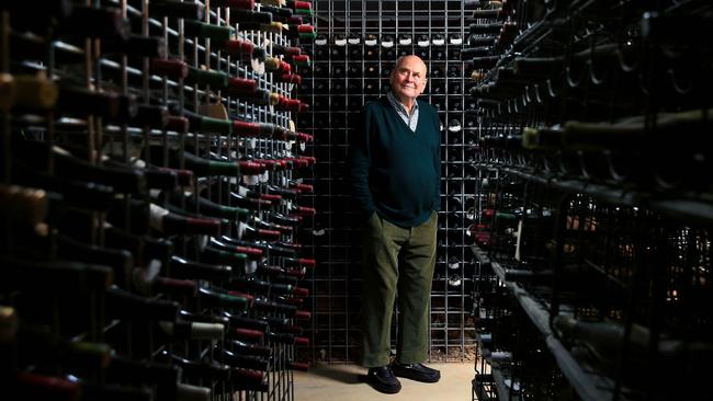 Veteran wine writer James Halliday says in the past 30 years, the number of Victorian wineries has exploded. Picture: Aaron Francis