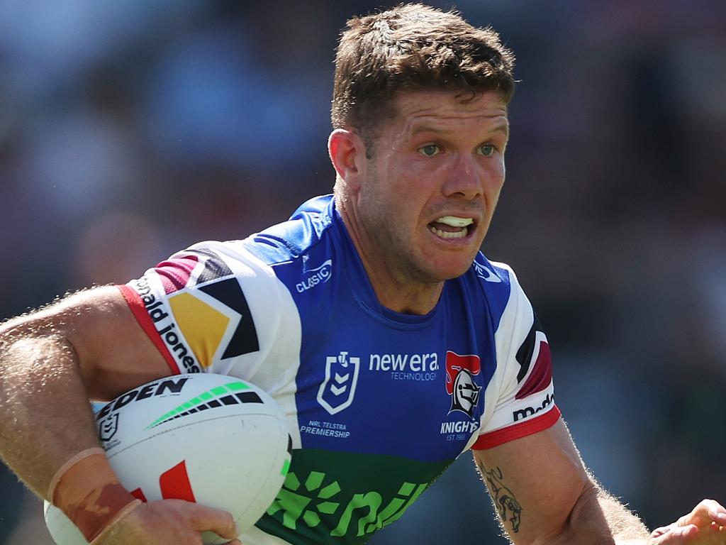 Jack Cogger is set for surgery on a dislocated finger. Picture: Mark Metcalfe/Getty Images