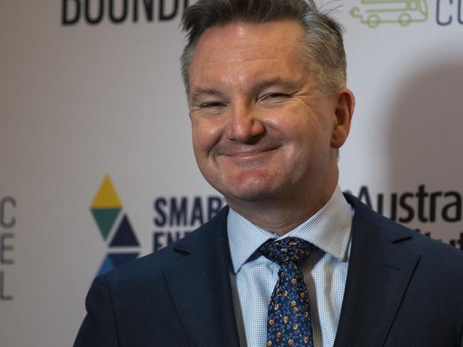 Chris Bowen is pushing Albanese’s government into ever more extreme and disastrous global warming policies. Picture: NCA NewsWire / Martin Ollman