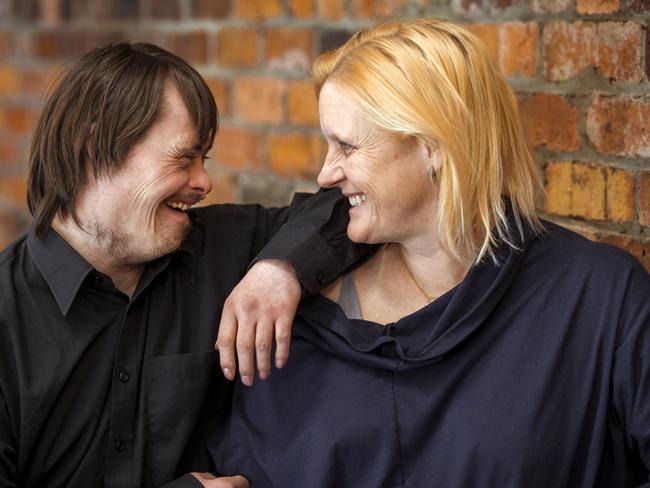 Second Echo Ensemble cast member Luke John Campbell and director Kelly Drummond Cawthon. Picture: ROB BURNETT