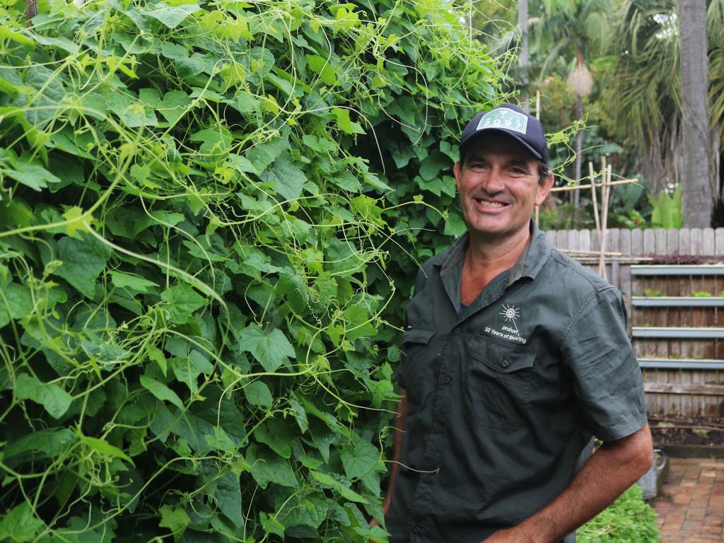 Gardener for Matt Moran's restaurant Chiswick Woollahra Peter Hatfield.