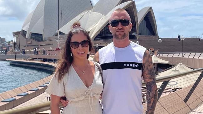 Adelaide couple Daniel Eelbeck and Keisha-Skye Magua are charged along with a third person with trafficking a commercial quantity of cocaine. Picture: Facebook