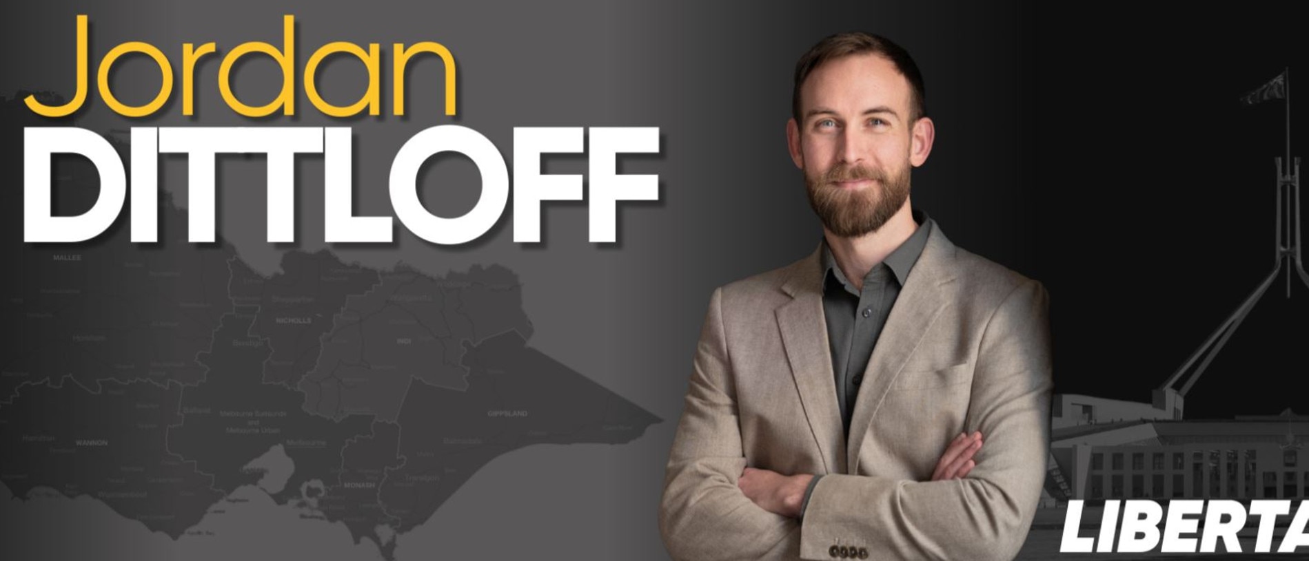 Jordan Dittloff is hoping to make his way into federal parliament.