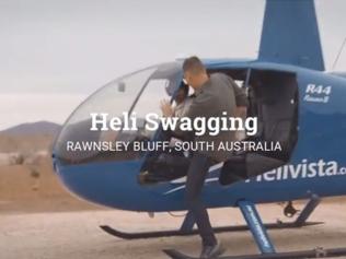 Heli-swagging