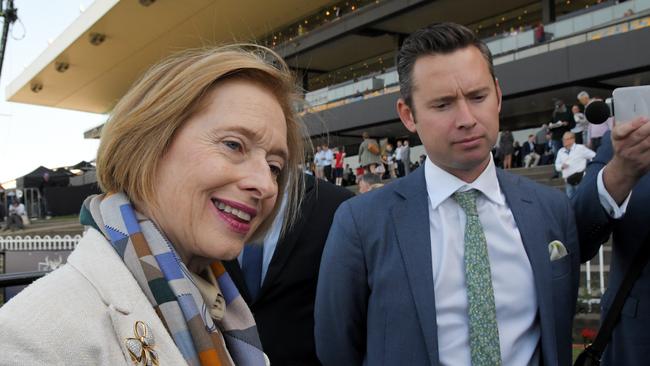 Gai Waterhouse and Adrian Bott can land a double with For Valour and Cross Talk at Hawkesbury on Thursday. Picture: AAP Image