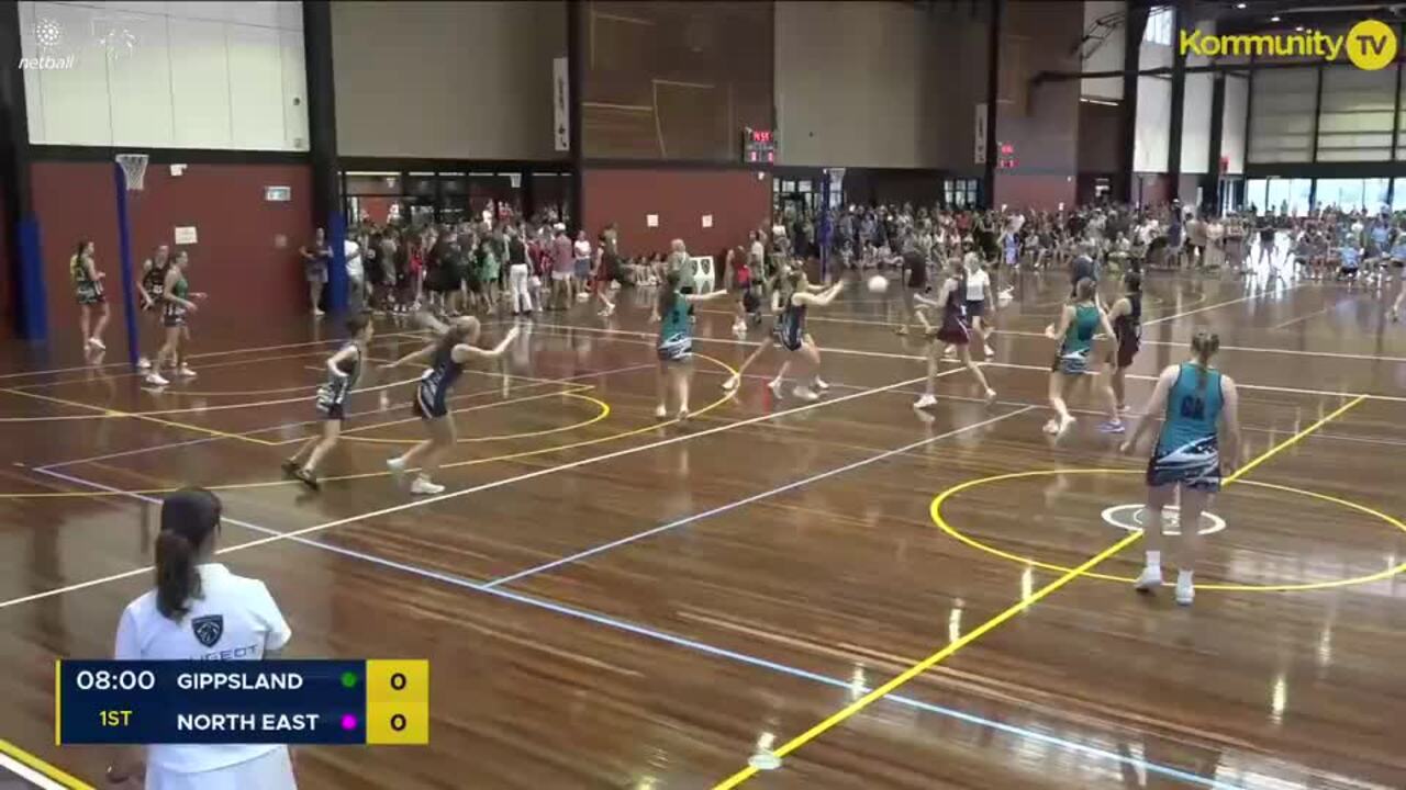 Replay: Gippsland v North East (17&U) - 2025 Netball Victoria State Titles Day 3