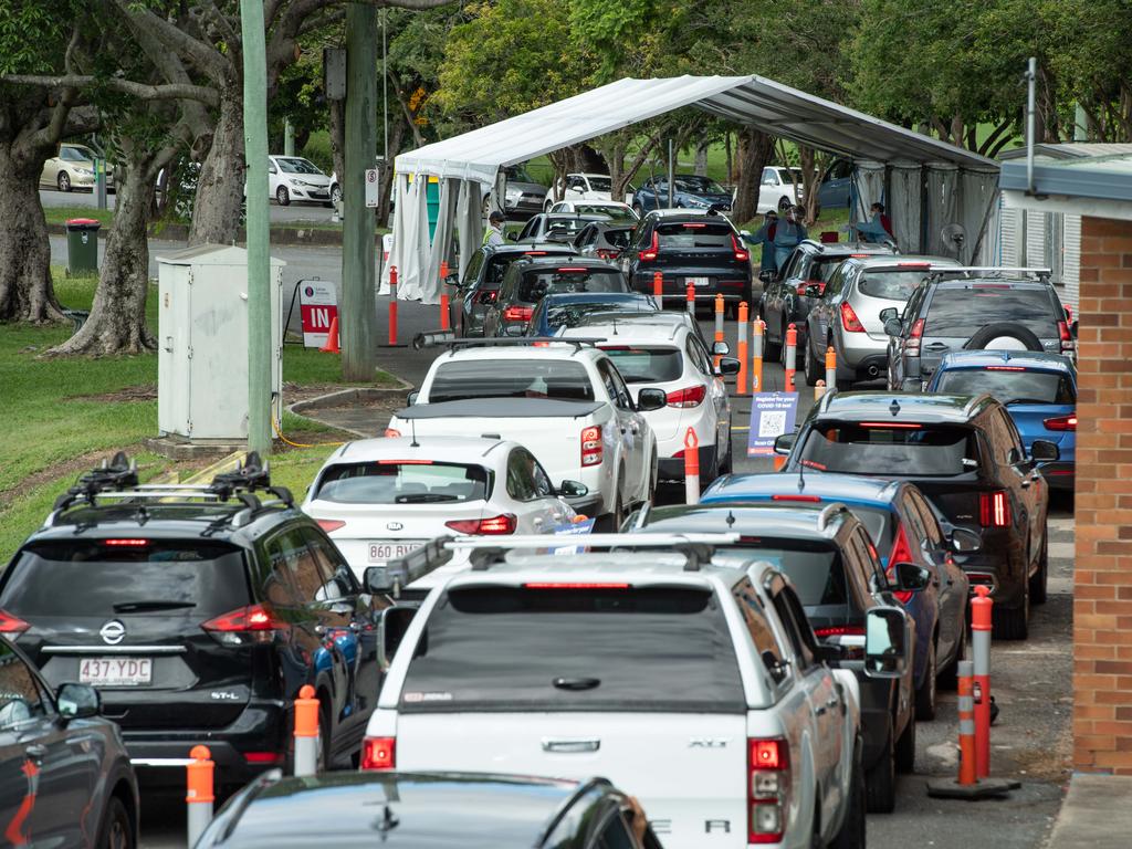 Long testing lines have plagued Australians across the Christmas period.