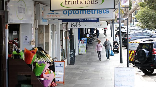 More Sydney retailers were forced to close from Sunday under stricter lockdown rules. Picture: Adam Yip