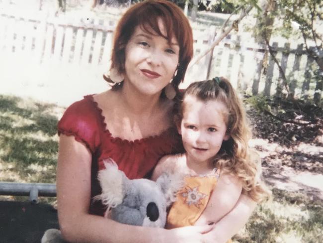 Tina Greer who has been missing since January 2012. She is pictured with her daughter Lili Greer. Picture: Supplied