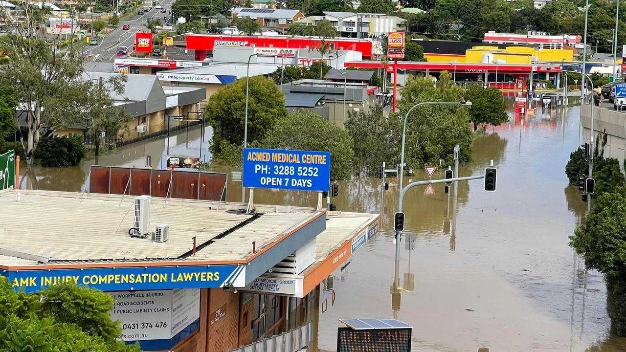 Devastation at Goodna. Picture: Kaitlyn Williams