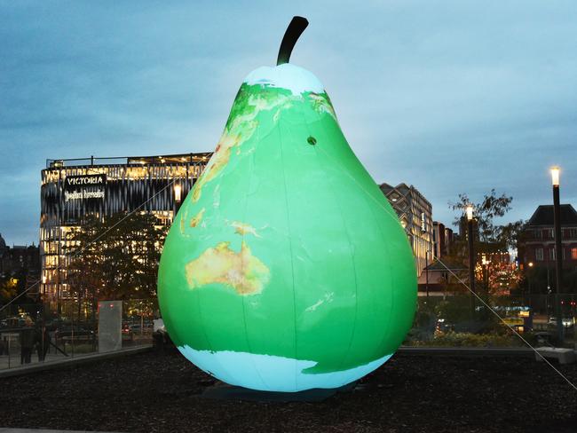 The World Has Gone Pear Shaped by Tine Bech Studio. Picture: Graham Fotherby