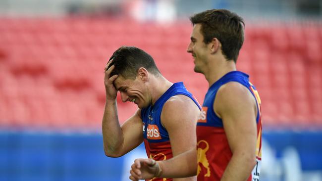 Lions captain Dayne Zorko reflects on his side’s close win over North Melbourne. Picture: Matt Roberts/AFL Photos/via Getty Images