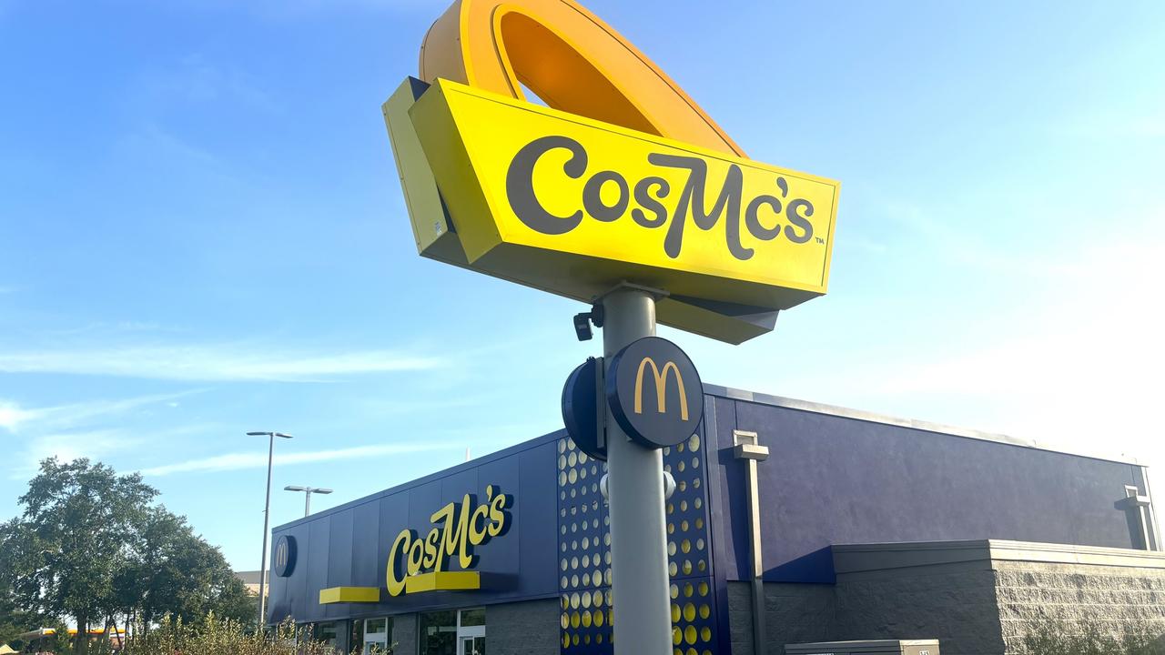 McDonald's CosMc's new concept brand in Bolingbrook, Illinois. Picture: Benedict Brook