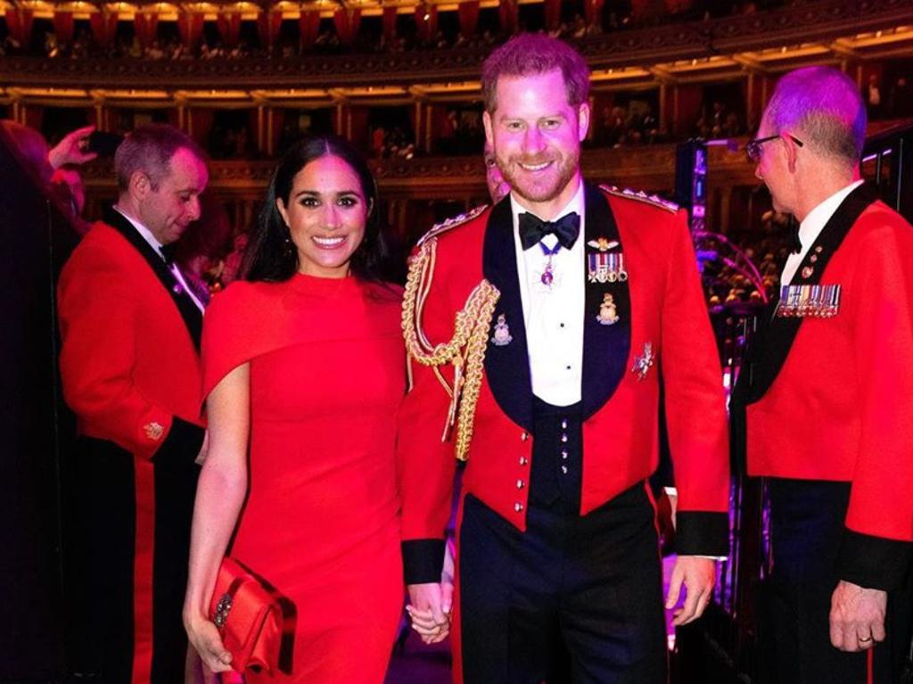 Meghan and Harry didn’t want to be in the royal family but wanted to keep their titles. Picture: Instagram/sussexroyal