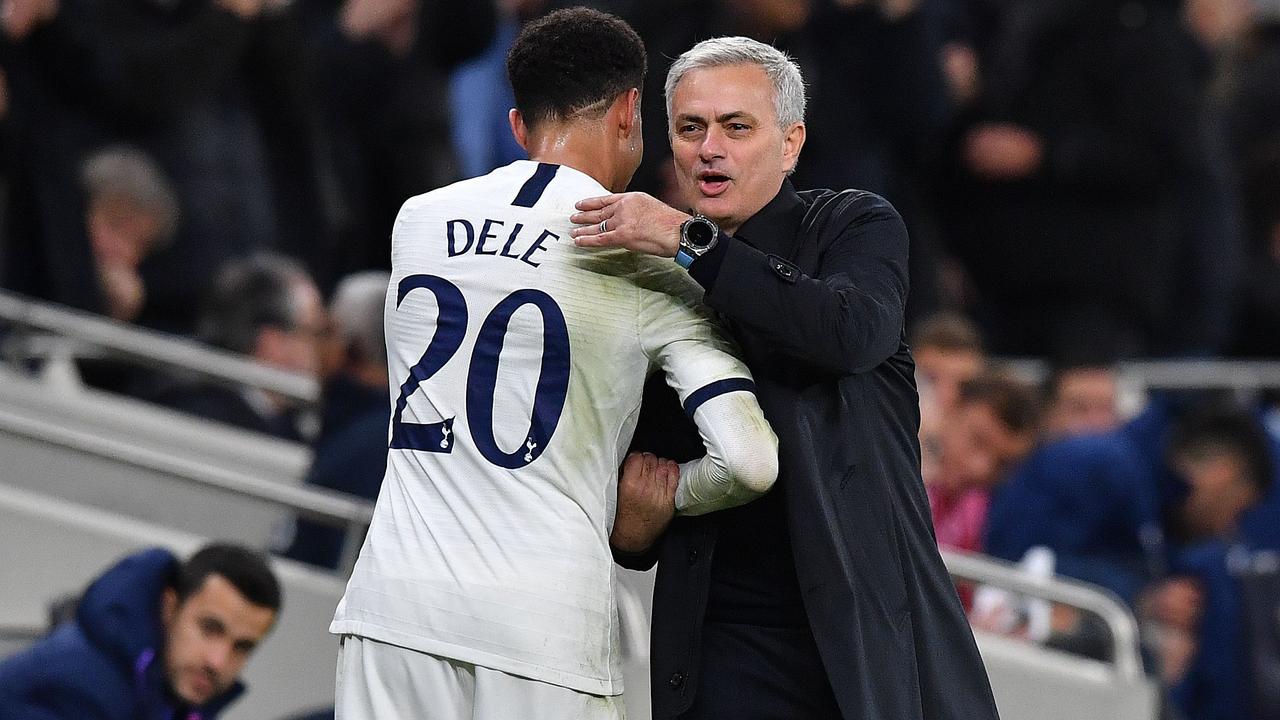 Things haven’t always been smooth sailing between Jose Mourinho and his Tottenham star Dele Alli.