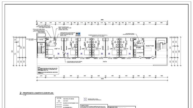 Plans submitted to the South Burnett Regional Council.