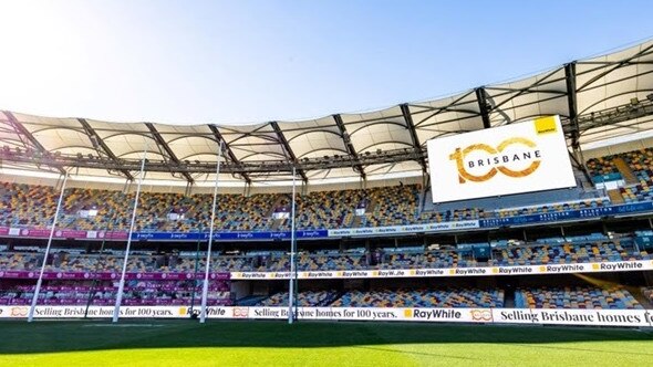 Ray White is celebrating 100 years in Brisbane and has begun a sponsorship deal with the Brisbane Lions.