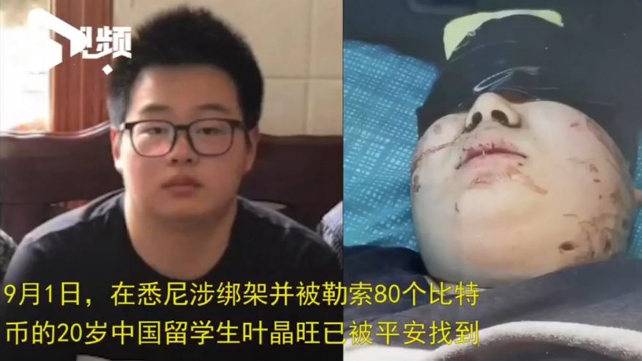 Chinese student kidnapped and held for ransom. Picture: Shanghaiist