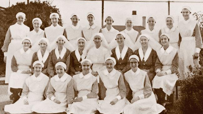 The happy nurses group in 1938. Picture: Sydney Local Health District