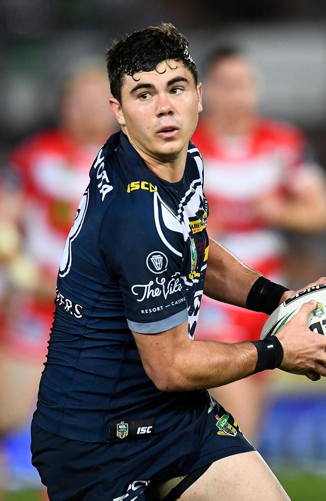 Jake Clifford in his first season of NRL in 2018. (Photo by Ian Hitchcock/Getty Images)