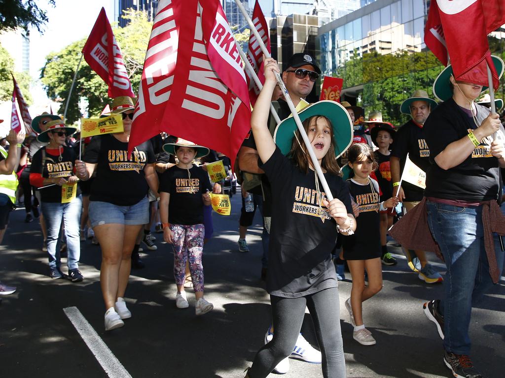 40 Pics Brisbane Labour Day March 2023 Herald Sun 3895