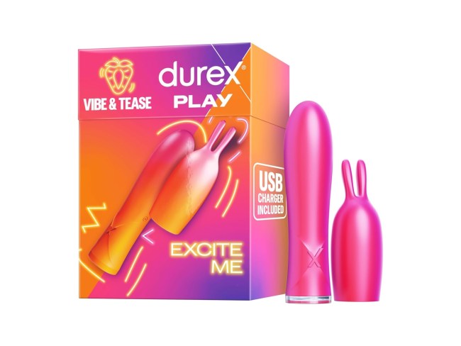 Durex Play Vibe & Tease Vibrator 2-in-1. Picture: Durex.