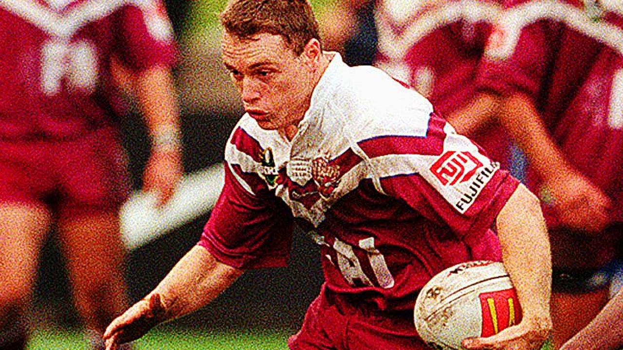 Andrew Frew has had a long career in the NRL including in 1999 when he played for Manly against Melbourne. Picture: Ros Cannon