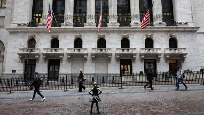 The US stockmarket has so far taken a benign view of the overall impact of Donald Trump’s policies. Picture: Getty Images