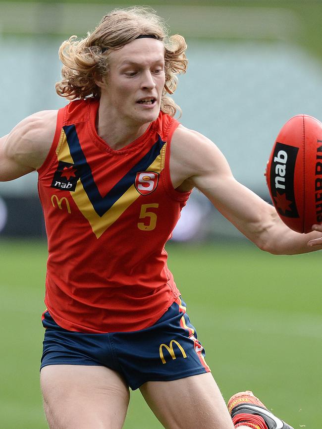 Stefan Giro in action for South Australia. Picture: Roger Wyman