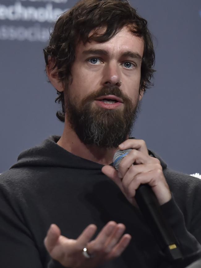 Twitter CEO Jack Dorsey. Picture: Getty