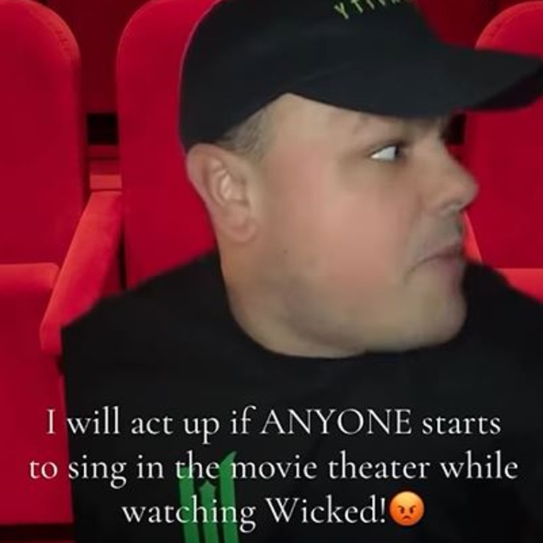 People have been left divided over this common movie act. Picture: TikTok/@Chris.TheSpookyGay