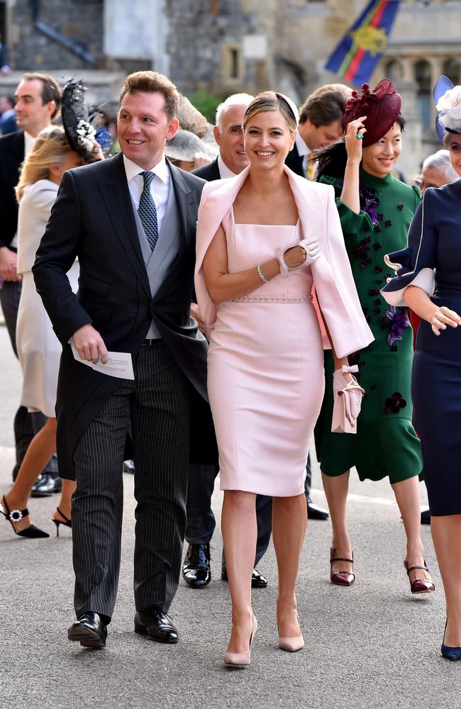 To be honest we were a little disappointed by Holly Candy (nee Valance)’s conservative Ralph & Russo ensemble. But then we clocked the cute driving gloves and were won over.