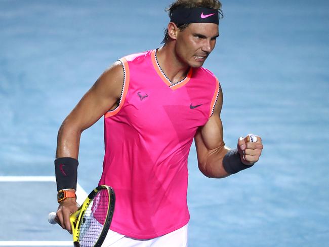 Rafael Nadal had murder in his eyes against Nick Kyrgios. 