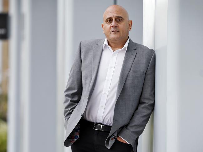 Theo Foukkare, Director of Australian Association of Convenience Stores pictured in Barangaroo today. Picture: Sam Ruttyn