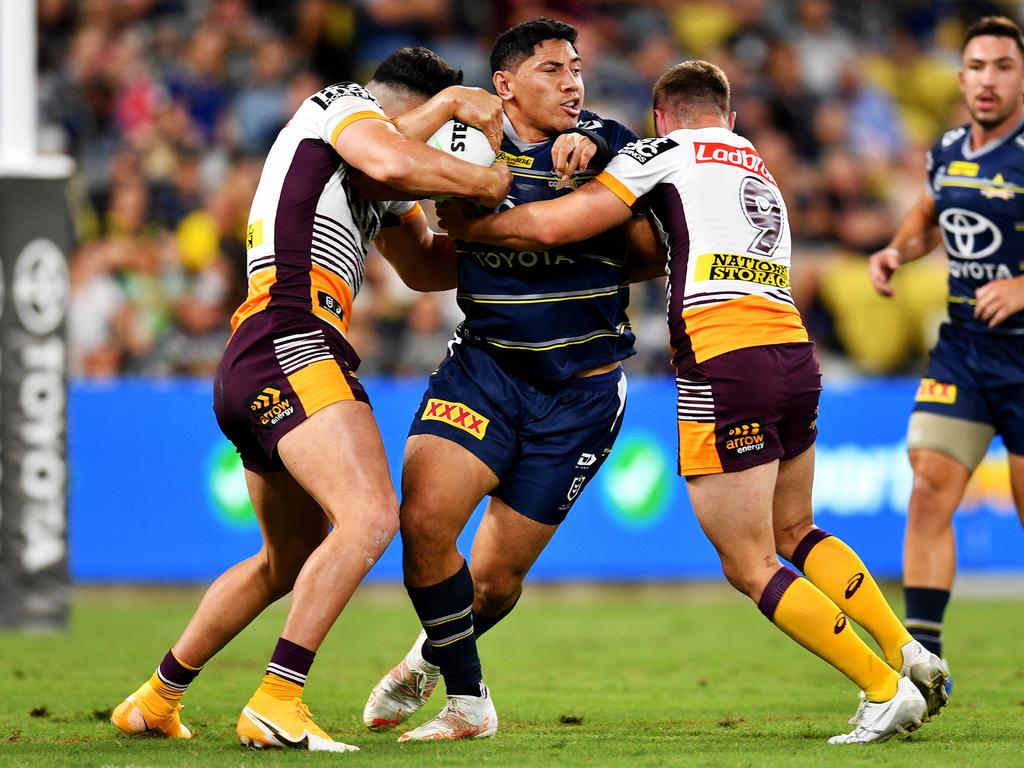 NRL 2021: Brisbane Broncos beat North Queensland Cowboys in comeback win