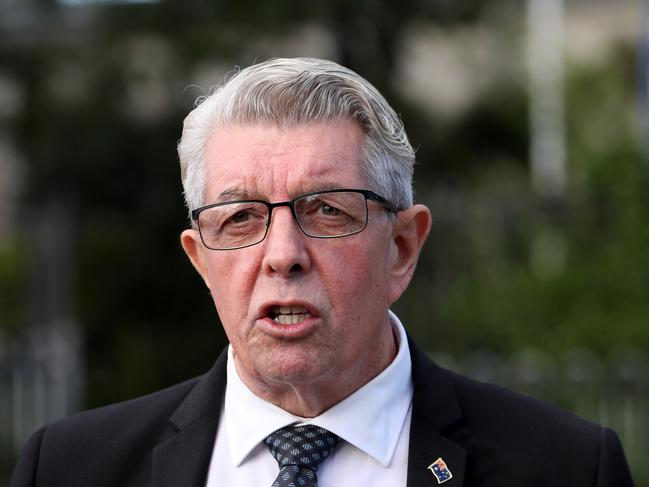 Castle Hill MP Ray Williams told parliament there needed to be an investigation into whether Christian Ellis had received financial benefit from Toplace to put new councillors on The Hills Shire Council. Picture: Damian Shaw