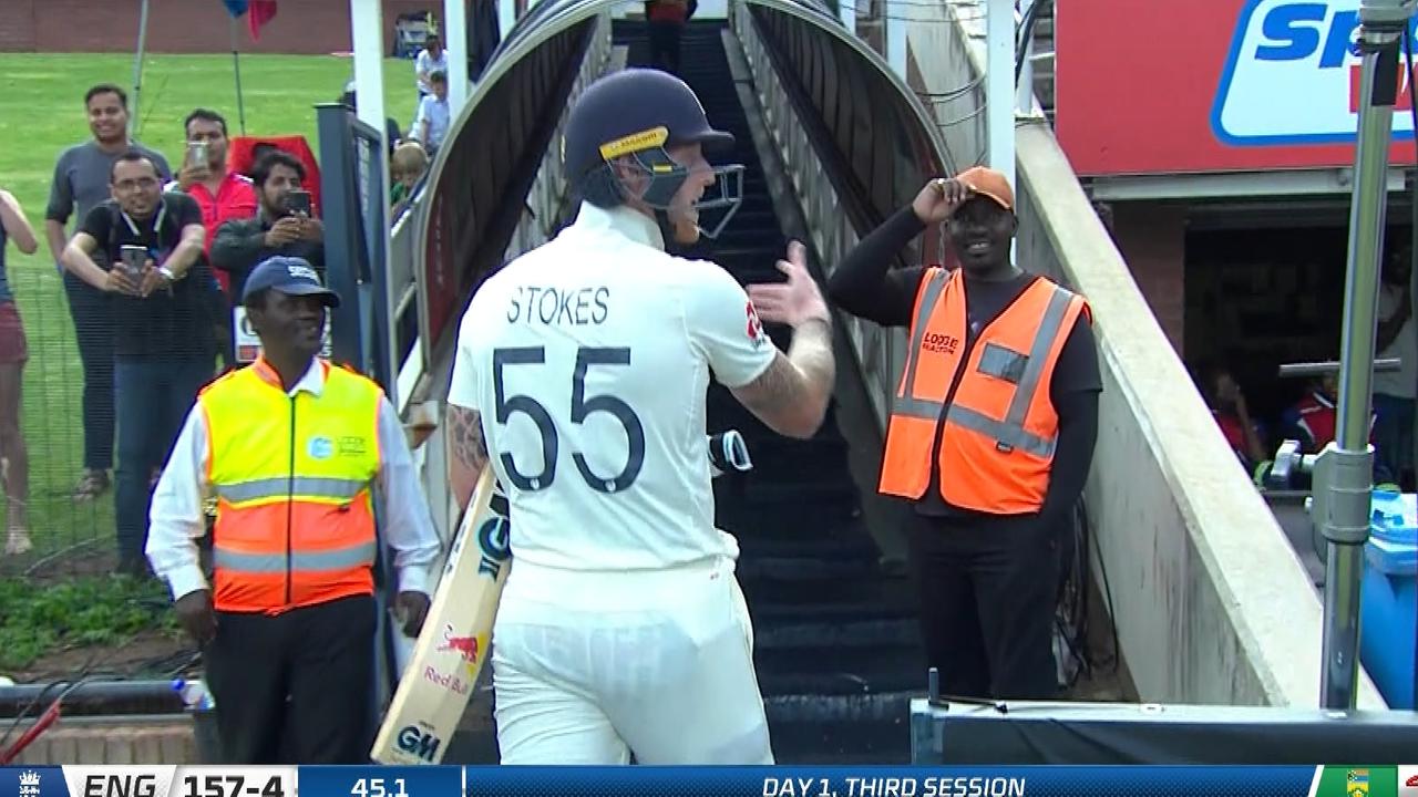 England batsman Ben Stokes faces disciplinary action following his foul-mouthed row with a spectator during fourth Test between South Africa and England at The Wanderers.